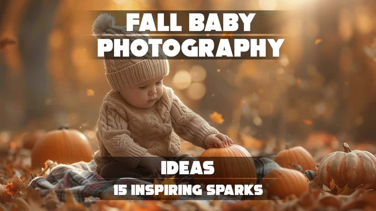 Fall Baby Photography Ideas: 15 Inspiring Sparks