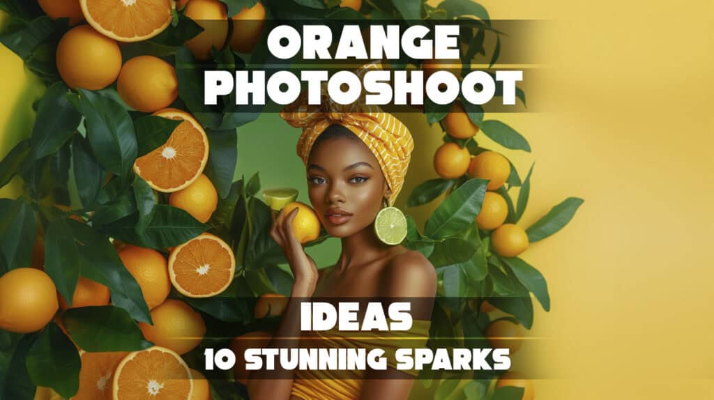 Orange Photoshoot Ideas