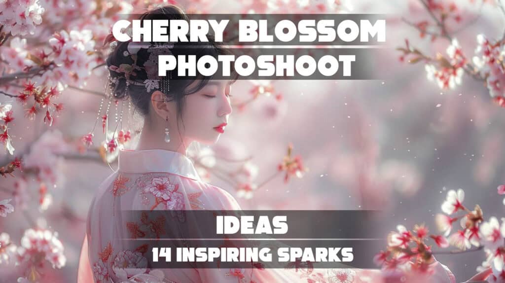 Cherry Blossom Photoshoot Ideas