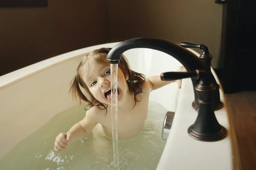 Baby Bath Photoshoot Ideas At Home