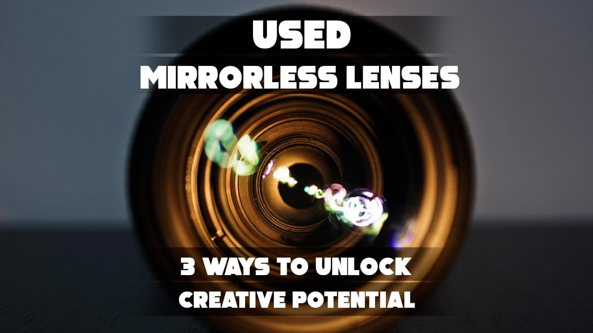 Various mirrorless cameras and lenses in use, demonstrating different photography styles and creative techniques.